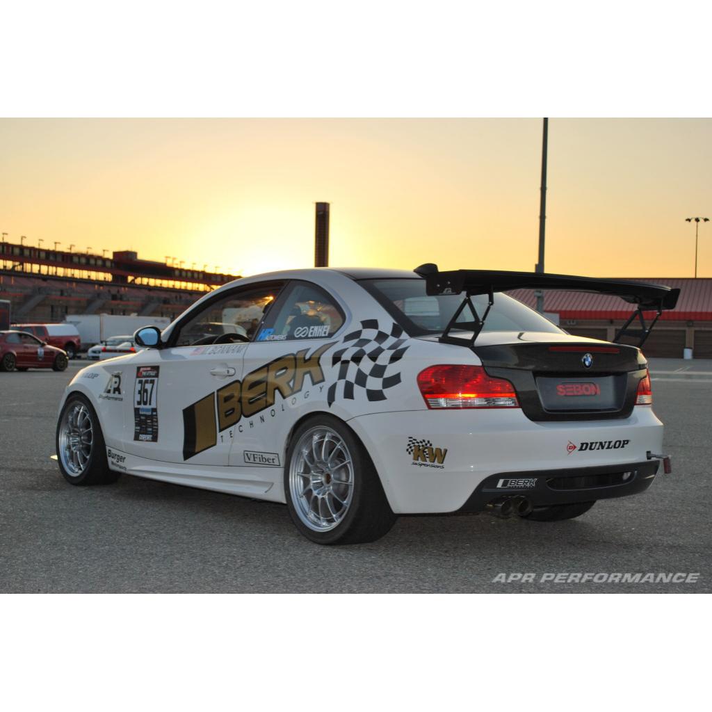 GTC-200 Carbon Fiber Adjustable Wing - BMW E82 135i Coupe Spec