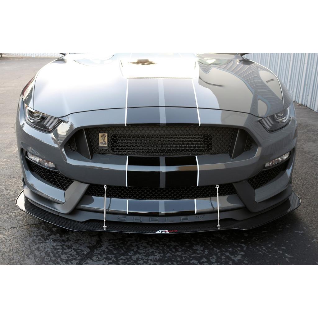 Carbon Fiber Front Wind Splitter- 2015-2020 Ford Mustang S550 Shelby GT350 / GT350R