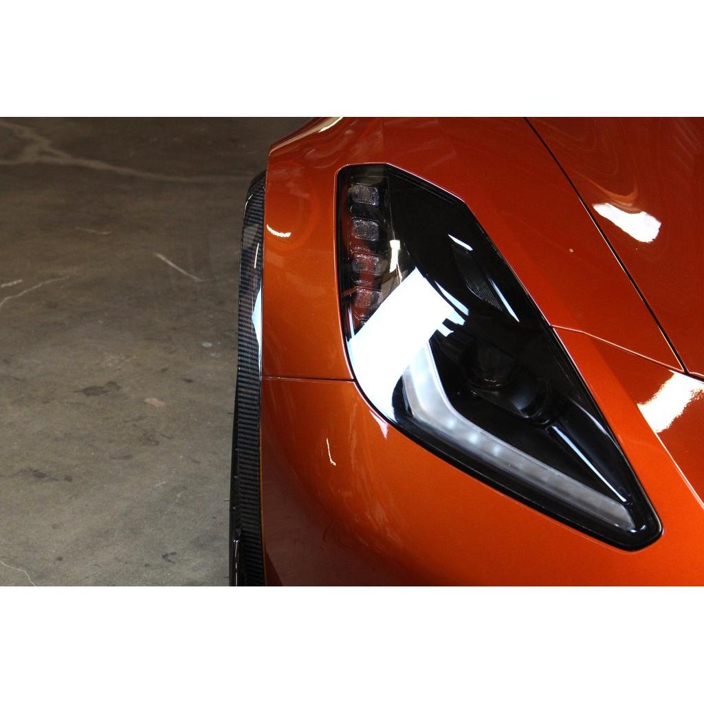 Carbon Fiber Fender Wheel Arch Moldings- Chevrolet C7 Corvette Z06