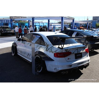 GTC-300 67" Carbon Fiber Adjustable Wing - 2009-2012 Audi S4
