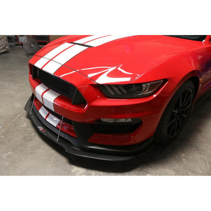 Carbon Fiber Front Wind Splitter- 2015-2020 Ford Mustang S550 Shelby GT350 / GT350R