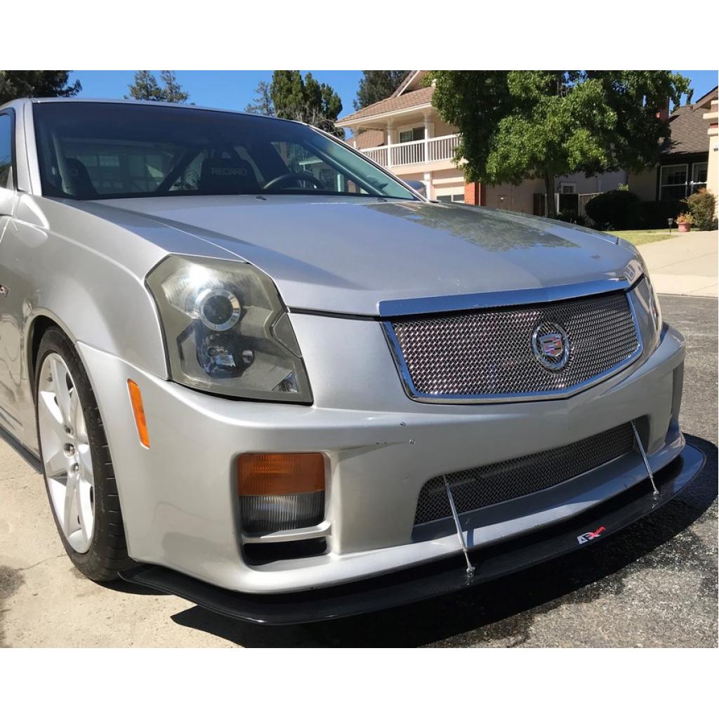 Carbon Fiber Front Wind Splitter-2004-2007 Cadillac CTS-V Sedan