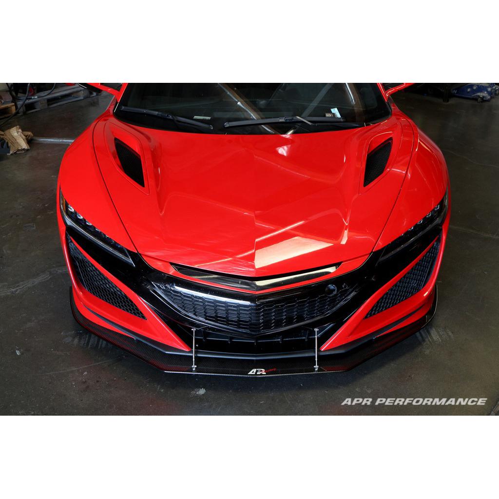 Carbon Fiber Front Wind Splitter - 2016-2022 Acura NSX (Stock Bumper)