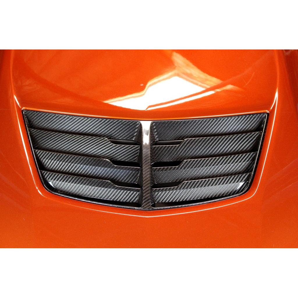 Carbon Fiber Hood Vent-Chevrolet C7 Corvette Z06