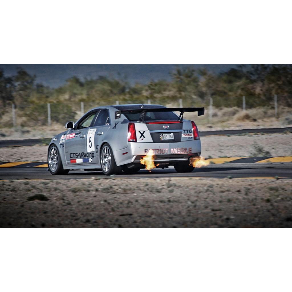 GTC-500 Carbon Fiber Adjustable Wing-2009 - 2014 Cadillac CTS-V Sedan
