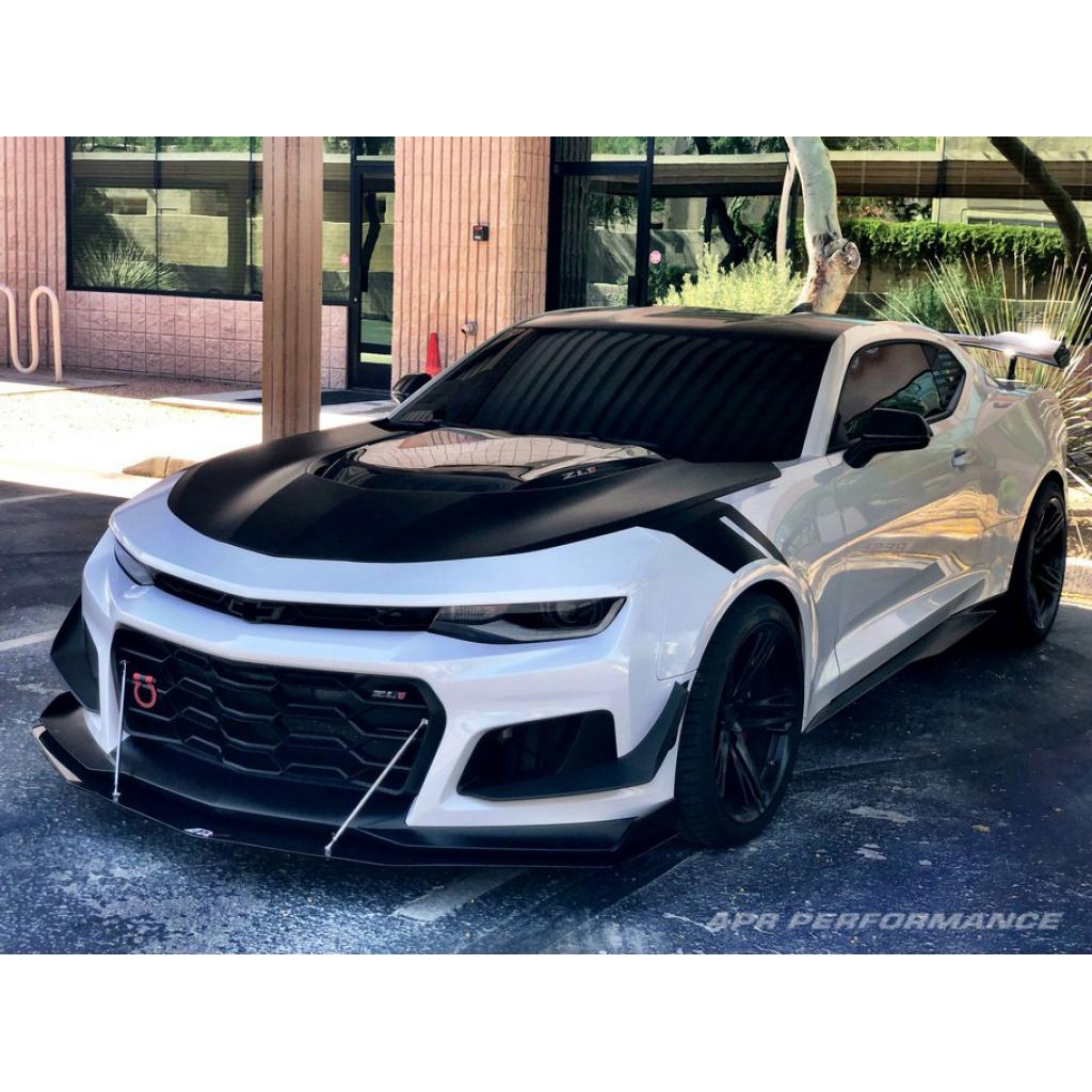 Carbon Fiber Front Wind Splitter- 2018-2024 Chevrolet Camaro ZL1 1LE