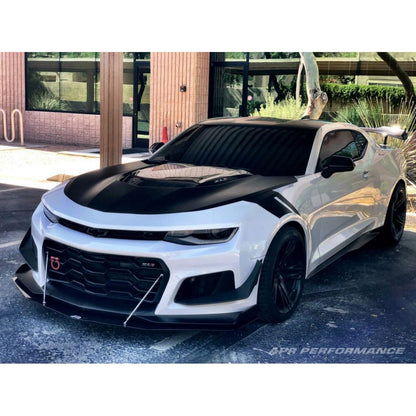 Carbon Fiber Front Wind Splitter- 2018-2024 Chevrolet Camaro ZL1 1LE