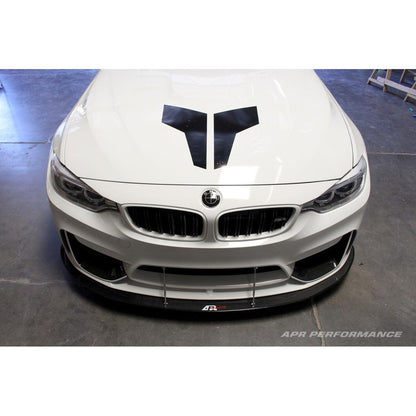 Carbon Fiber Front Wind Splitter- BMW F80 M3/ F82 M4 with M Performance Lip