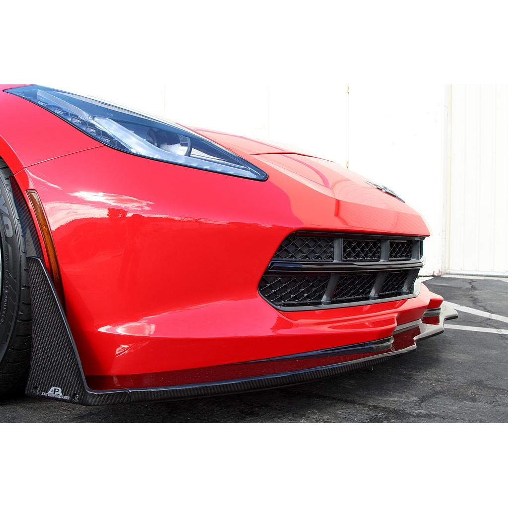 Carbon Fiber Front Airdam/ Lip-Chevrolet Corvette C7/ C7 Z06