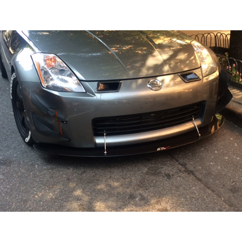 Carbon Fiber Front Wind Splitter - 2003-2008 Nissan 350Z