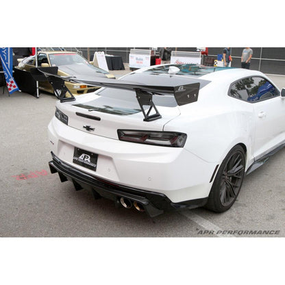 GTC-300 67" Carbon Fiber Adjustable Wing- 2016-2024 Chevrolet Camaro