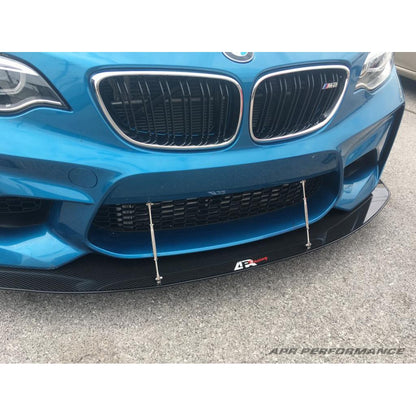 Carbon Fiber Front Wind Splitter - BMW F87 M2 (Base Bumper)