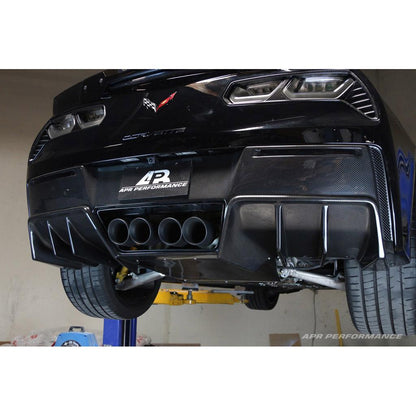 Carbon Fiber Rear Diffuser (Version 2)-Chevrolet C7 Corvette Z06