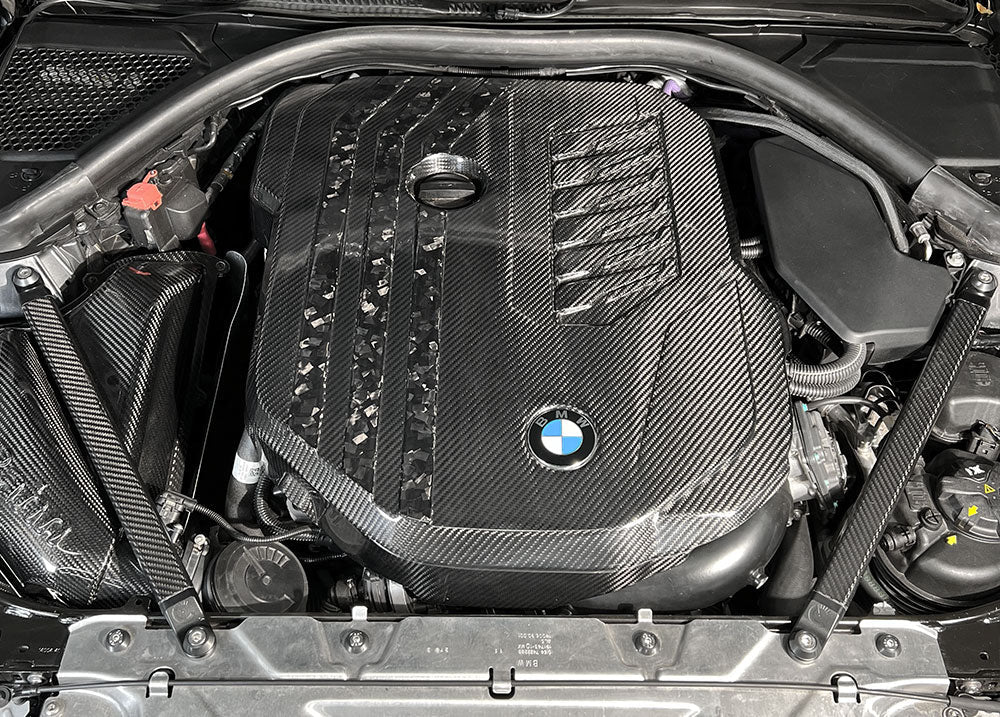 B58 Dry Carbon Fiber Engine Cover | BMW G2X M240i/M340i/M440i & X3/X4 M40i