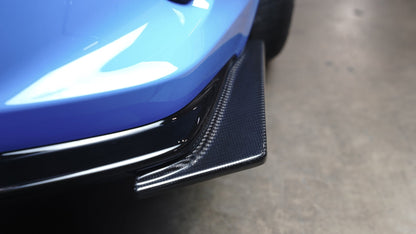 Carbon Fiber Rear Bumper Skirts- 2023-Current Honda FL5 Civic Type R