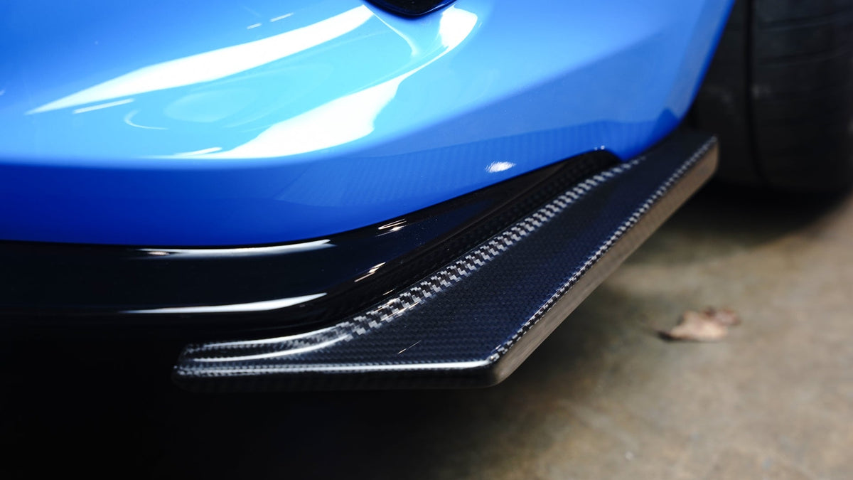 Carbon Fiber Rear Bumper Skirts- 2023-Current Honda FL5 Civic Type R