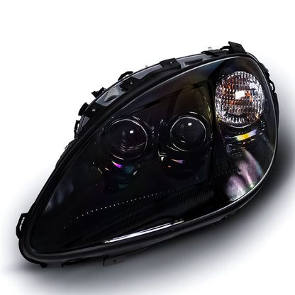 2005-2013 Corvette C6 Type-OE Style Painted Housing Headlights Pair
