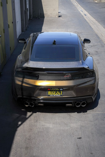 2016 - 2024 Camaro Carbon Fiber Trunk Double Sided Decklid With Integrated Spoiler