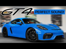 2020-2025 Valvetronic Valved Sport Exhaust System for Porsche 718 Cayman GT4 / GTS / Boxster Spyder sound clip