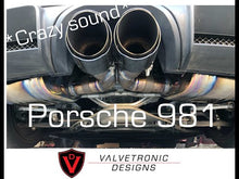 2012-2016 Valvetronic Valved Sport Exhaust System for Porsche Boxster/Cayman 981 sound clip