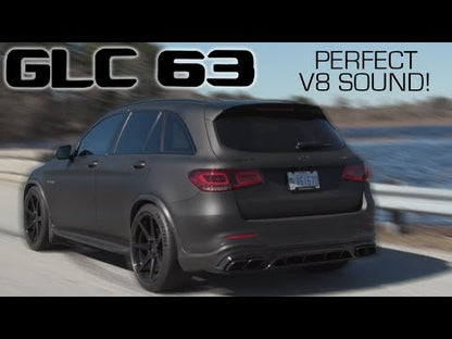 2018-2021 Mercedes AMG GLC 63 / S Valved Sport Exhaust system sound clip