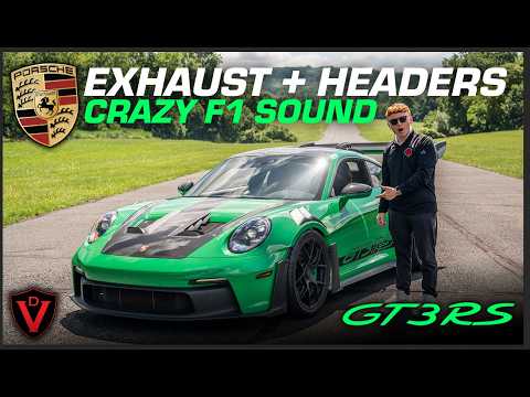 2022-2027 Valvetronic Valved Sport Exhaust System for Porsche 992 GT3/RS sound clip