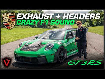 2022-2027 Valvetronic Valved Sport Exhaust System for Porsche 992 GT3/RS sound clip