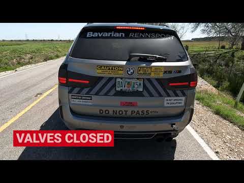 2015-2018 BMW X5M / X6M Valved Sport Exhaust System (F85 / F86) sound clip