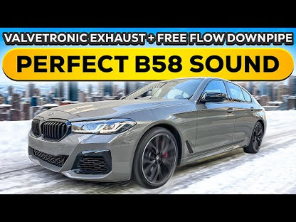 2017-2023 BMW G30 530i / 540i Valved Sport Exhaust system sound clip