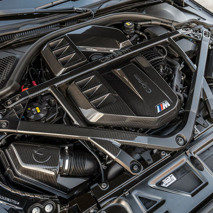 CSL Style Carbon Fiber 5-Point Strut Brace | BMW G8X M2/M3/M4
